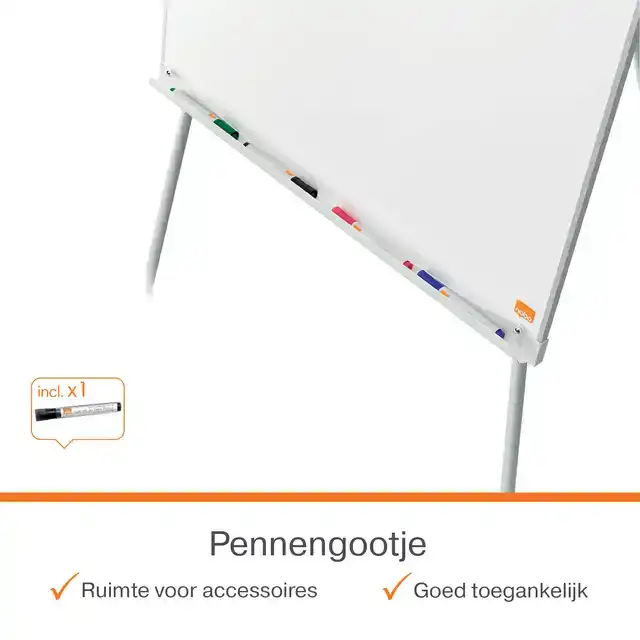 FLIPOVER NOBO PREMIUM PLUS STAAL