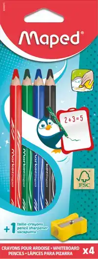 WHITEBOARDPOTLOOD MAPED MARKERPEPS SET