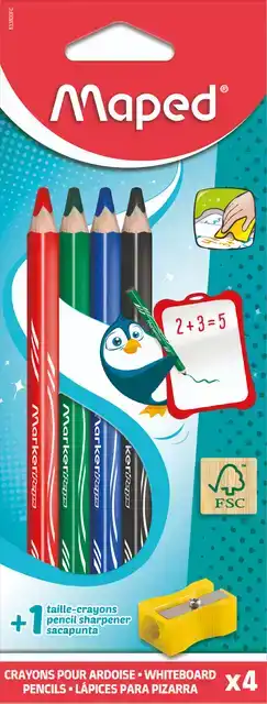 WHITEBOARDPOTLOOD MAPED MARKERPEPS SET