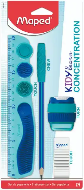 TEKENSET MAPED KIDY LEARN CONCENTRATION
