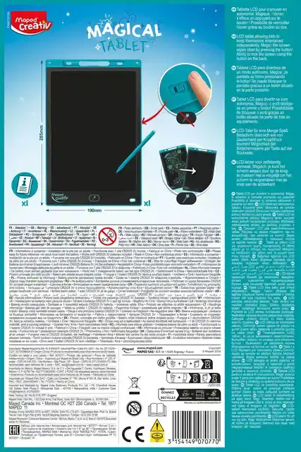 TEKENTABLET MAPED CREATIV MAGICAL