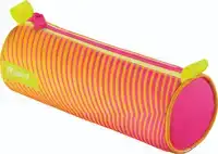 ETUI MAPED NEON ROND ORANJE ROZE