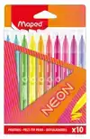 VILTSTIFT MAPED NEON SET 10 KLEUREN