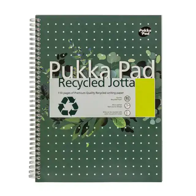 COLLEGEBLOK PUKKA PAD JOTTA RECYC A4