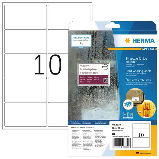 ETIKET HERMA 8330 99.1X57MM