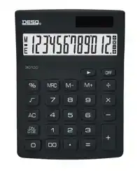 REKENMACHINE DESQ COMPACT ZWART