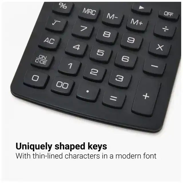 REKENMACHINE DESQ COMPACT ZWART