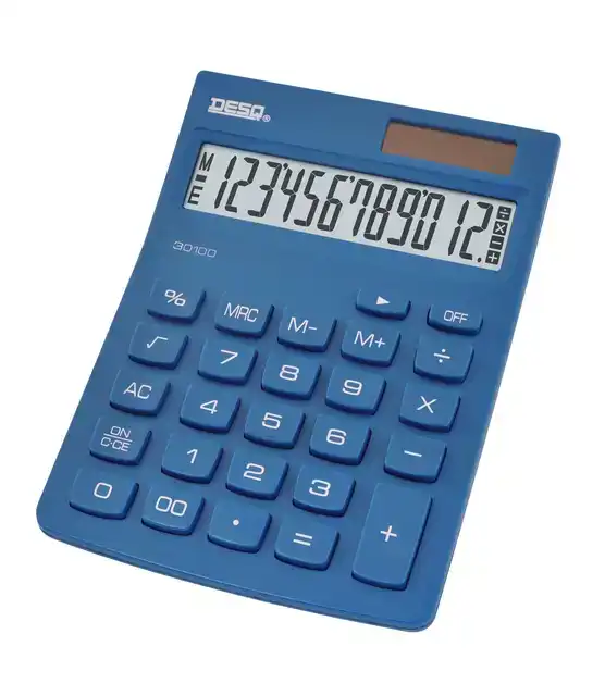 REKENMACHINE DESQ COMPACT NAVY