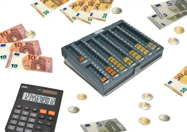 MUNTGELDSORTEERUNIT DESQ MET DEKSEL