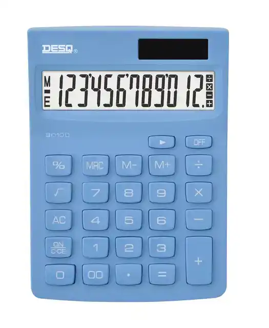 REKENMACHINE DESQ COMPACT SKY BLUE