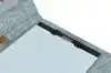 SCHRIJFMAP DESQ A4 VILT MET PAPIERCLIP