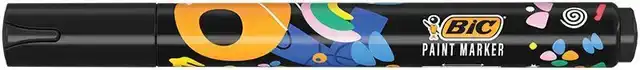 PAINTMARKER BIC INTENSITY ZWART