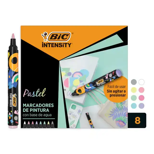 PAINTMARKER BIC INTENSITY PASTEL