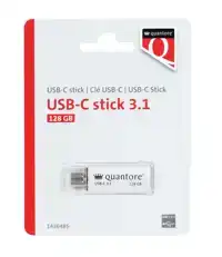 USB STICK 3.1 QUANTORE USB-C 128GB