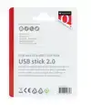USB-STICK QUANTORE 128GB 2.0 ZWART
