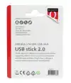 USB STICK 2.0 QUANTORE USB-A 32GB ZWART