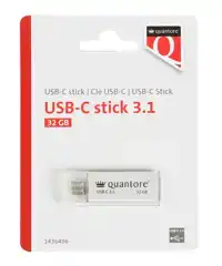 USB STICK 3.1 QUANTORE USB-C 32GB