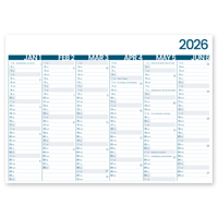 6-MAANDKALENDER 2026 INNI GROOT MEMENTO