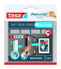 KLEEFSTIP TESAÂ POWERSTRIPSÂ CLICK