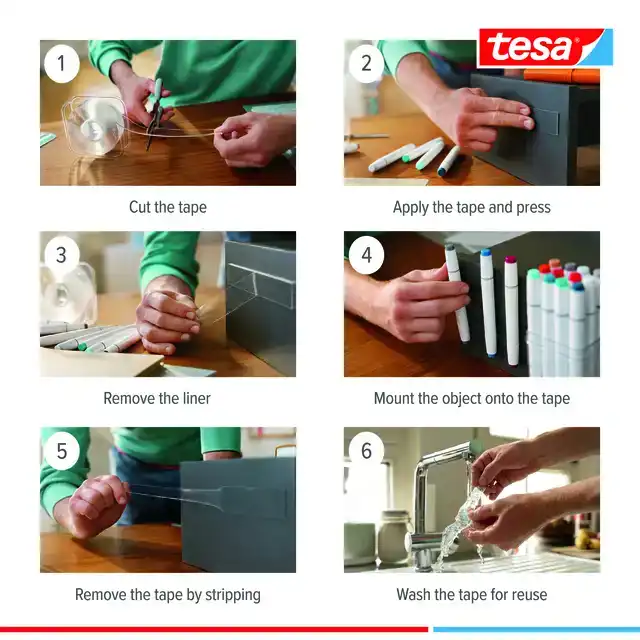 PLAKBAND TESA NANO POWER DUBBELZIJDIG