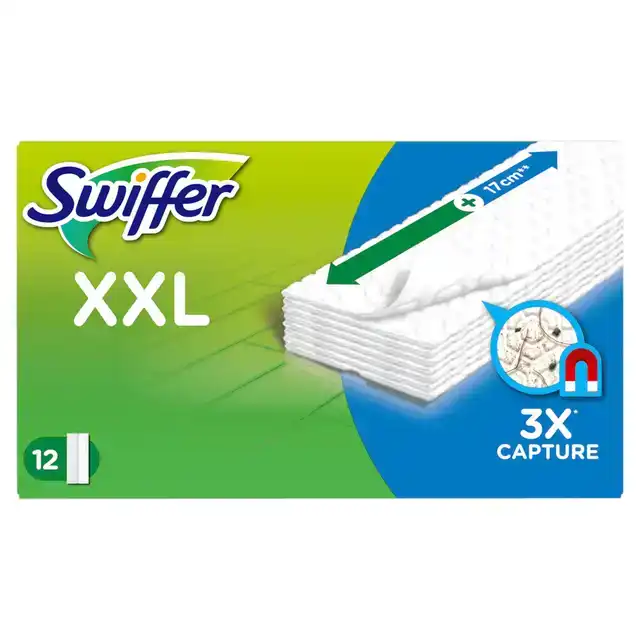 SWIFFER NAVULLING XXL DROGE DOEKJES 12