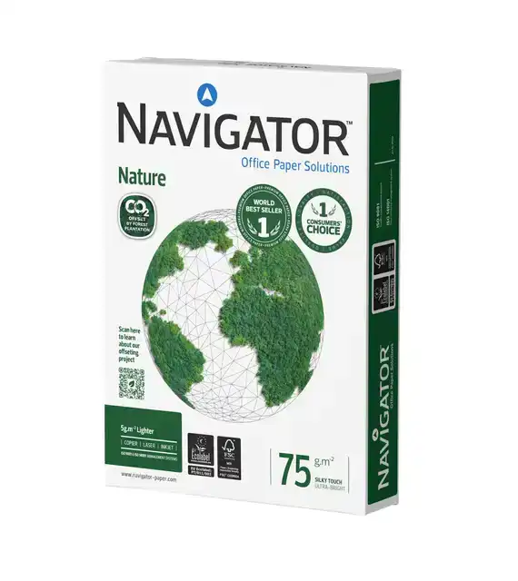 KOPIEERPAPIER NAVIGATOR NATURE A4 75GR