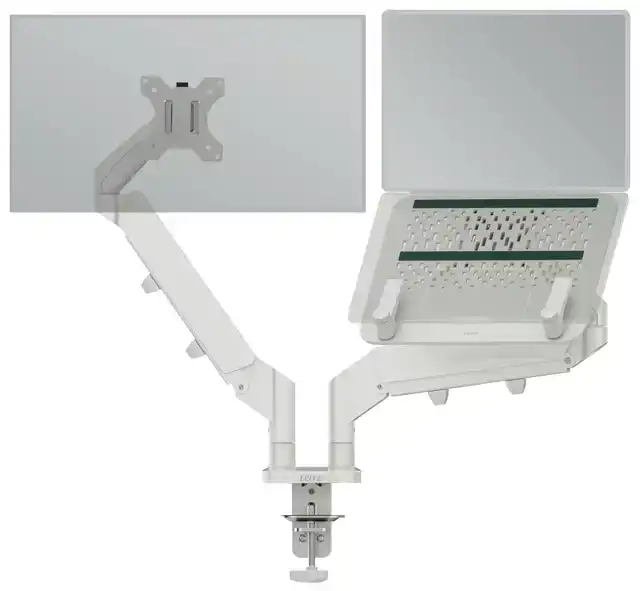 MONITOR EN LAPTOPARM LEITZ ERGO GRIJS