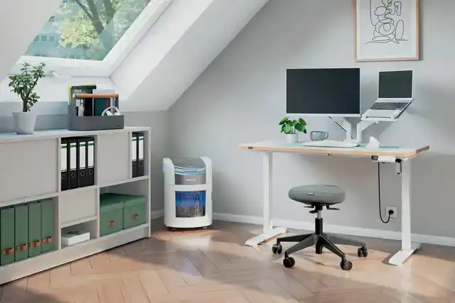 MONITORARM LEITZ ERGO RUIMTEBESPAREND