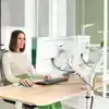 MONITORARM LEITZ ERGO RUIMTEBESPAREND
