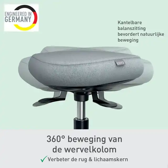ZITKRUK LEITZ ERGO MET WIELTJES EN