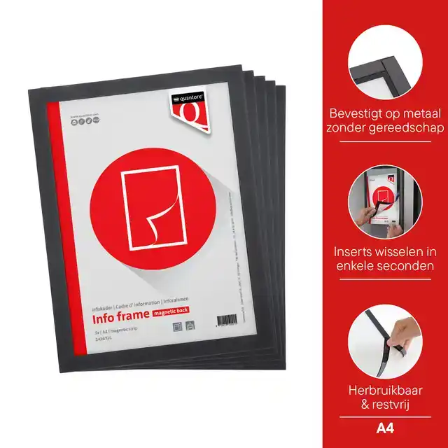 INFOKADER QUANTORE MAGNETISCH 5- PACK