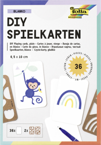 SPEELKAARTEN FOLIA BLANCO 6.5X10CM PAK