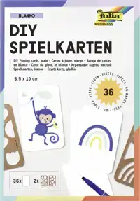SPEELKAARTEN FOLIA BLANCO 6.5X10CM PAK