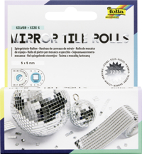 MOZAIEKSTEENTJES FOLIA ZILVER