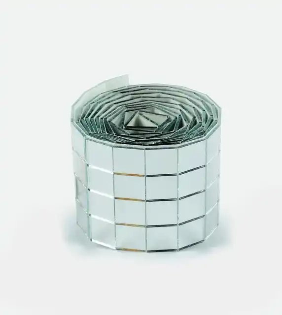 MOZAIEKSTEENTJES FOLIA ZILVER