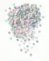 MOZAIEKSTEENTJES FOLIA 10X10MM GLAS
