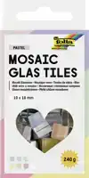 MOZAIEKSTEENTJES FOLIA 10X10MM GLAS