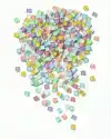 MOZAIEKSTEENTJES FOLIA 10X10MM GLAS