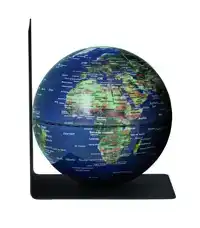 BOEKENSTEUN TROIKA MET MAGN GLOBE 13CM