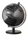 GLOBE TROIKA 13CM ZWART-ZILVER