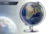 GLOBE TROIKA 20CM BLAUW-GROEN