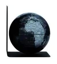 BOEKENSTEUN TROIKA MET MAGN GLOBE 13CM