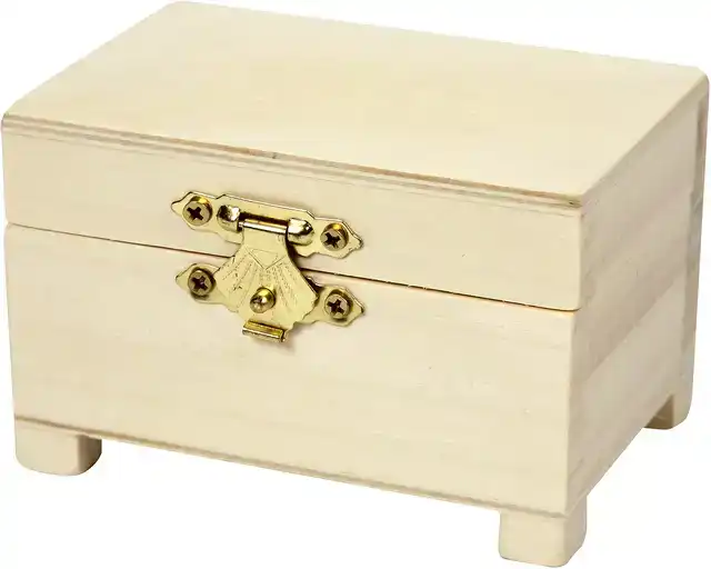 SCHATKIST CREATIV COMPANY 6X9X6CM HOUT