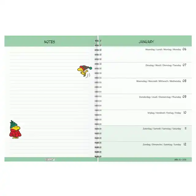 AGENDA 2026 LANNOO BUREAU 170X230