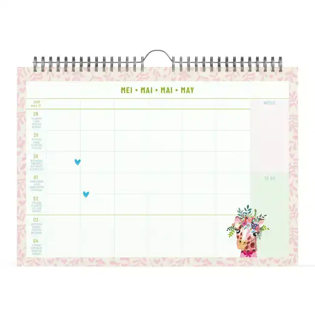 FAMILIEKAL 26 LANNOO PAPER SALAD 7D/1P