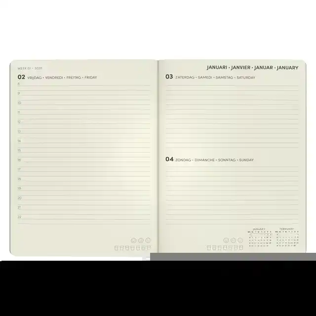 AGENDA 2026 LANNOO A5 QC COLOUR