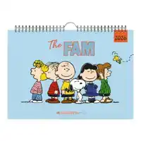 FAMILIEKAL 26 LANNOO PEANUTS 7D/1P