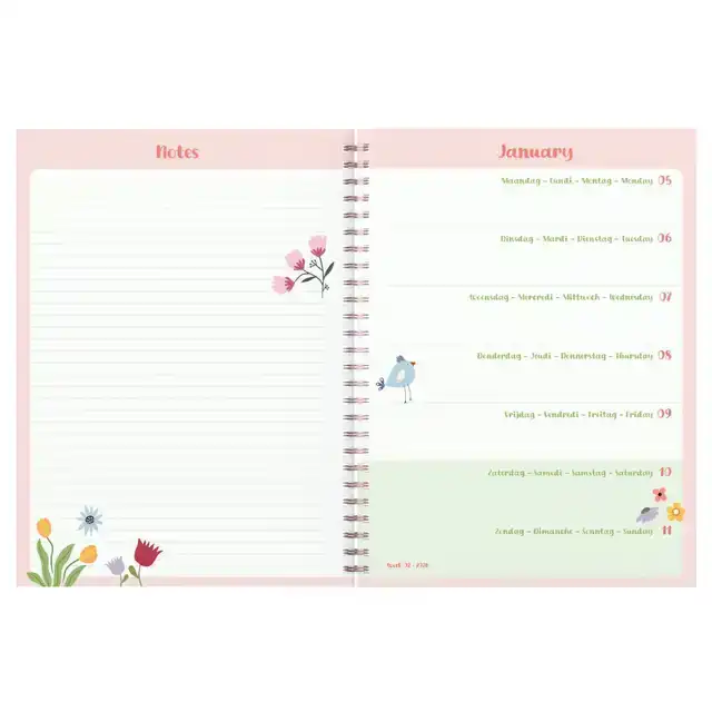 AGENDA 2026 LANNOO BUREAU 170X230
