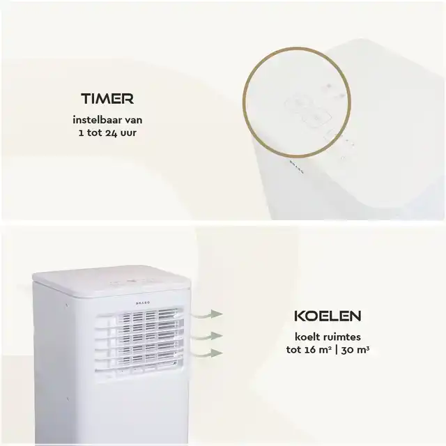 AIRCONDITIONING BRASQ MAC9000 9000 BTU