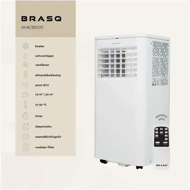 AIRCONDITIONING BRASQ MAC9000 9000 BTU